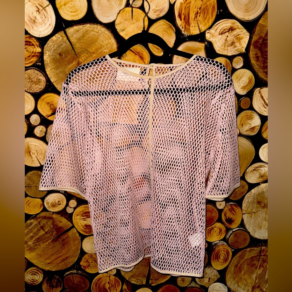 Nanushka mesh top